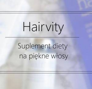 Book Written Rose: Hairvity - suplement diety na piękne włosy